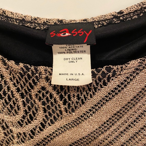 Vintage Lace Flapper Dress - Picture 2 of 6